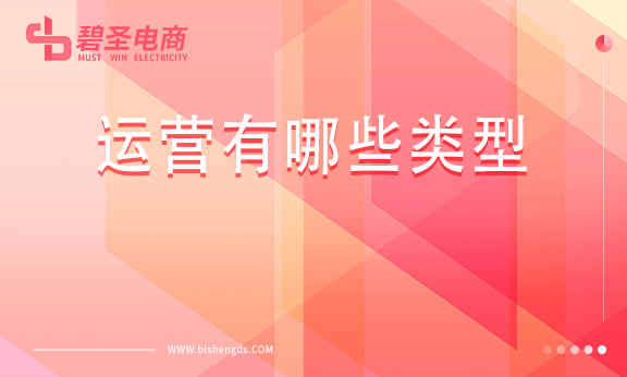 运营有哪些类型？